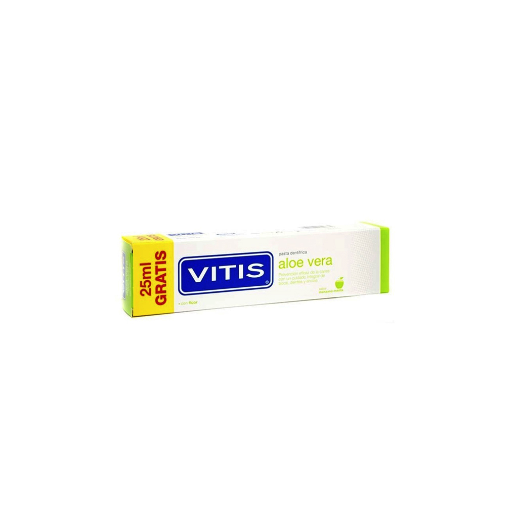 VITIS PASTA ALOE MANZANA 100 + 25 ML GTS