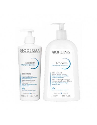 PACK ATODERM INTENSIVE BAUME + ATODERM INTENSIVE GEL BIODERMA