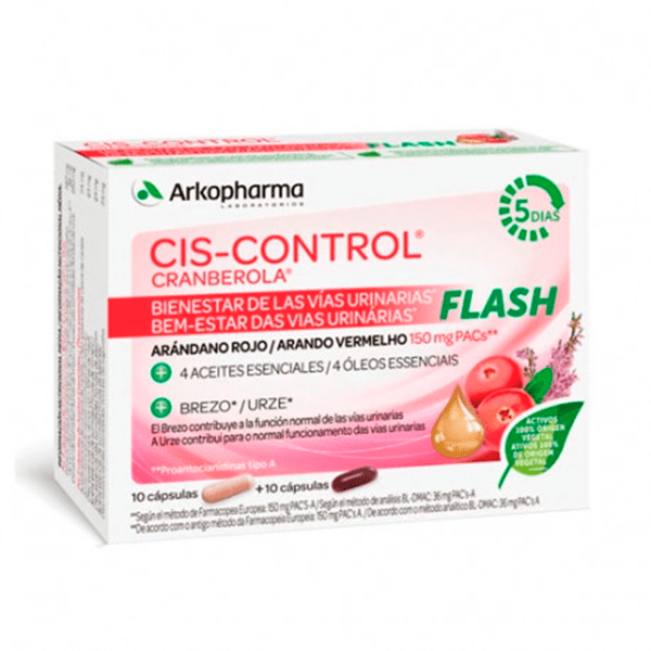 CISCONTROL CRANBEROLA FLASH 20 CAPS. ARKO